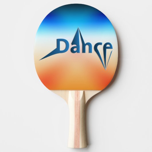 Dance Tafeltennisbatje (Voorkant)