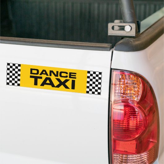Dance Taxi Bumpersticker (Op Truck)