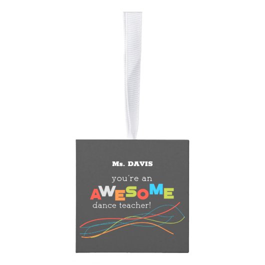 Dance Teacher Appreciation Day, Geweldige Decoratie (Rechts)