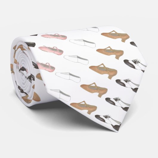 Dance Teacher Ballet Tap Jazz Lyrisch Stropdas (Opgerold)