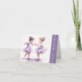 Dance Teacher Dank je kaarten (Voorkant)