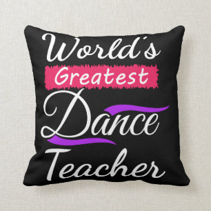 Dance Teacher Einde jaar Overweging Memento Gift Kussen
