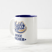 Dance Teacher Gift Tweekleurige Koffiemok (Voorkant links)