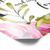 Dance Teacher Hartelijk dank voor uw dansdocent Foto Afdruk (Hoek)