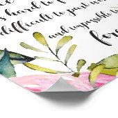 Dance Teacher Hartelijk dank voor uw dansdocent Poster (Hoek)