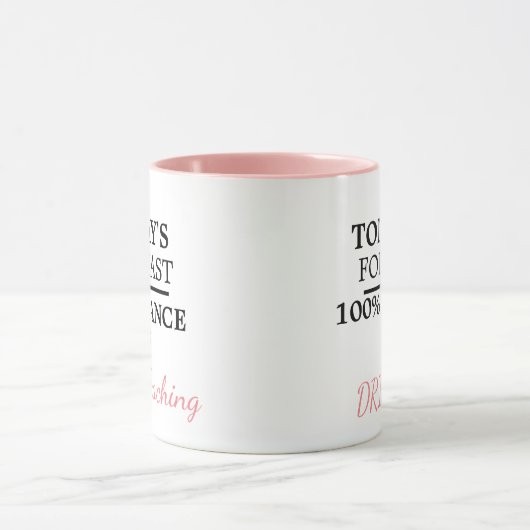 Dance Teacher Humor Mok (Midden)