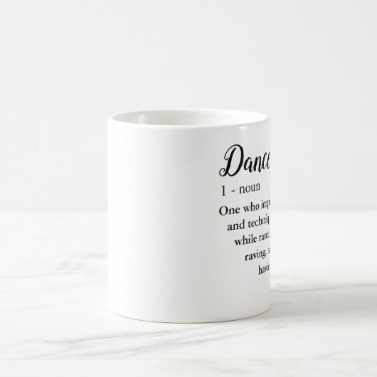 Dance Teacher Koffiemok (Center)