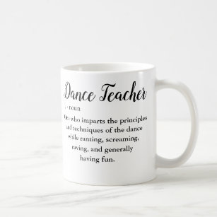 Dance Teacher Koffiemok