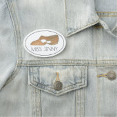 Dance Teacher Lyrical Modern Shoe Choreograaf Naamplaatje (In situ)