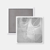 Dance Teacher Poem Magneet (Voorkant / Achterkant)