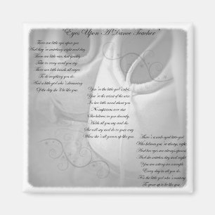 Dance Teacher Poem Magneet