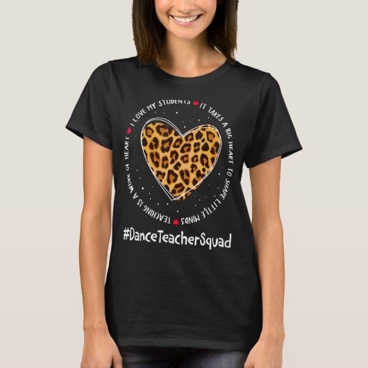 Dance Teacher Squad Admin T-shirt (Voorkant)