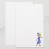 Dance Teacher Studio Lyrical Modern Dance Overwegi Briefpapier (Voorkant / Achterkant)