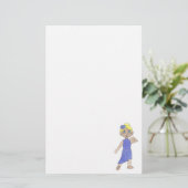 Dance Teacher Studio Lyrical Modern Dance Overwegi Briefpapier (Staand voorkant)
