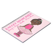 Dance Teacher Studio Overweging Ballet Memories Notitieboek (Linkerzijde)