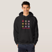 Dance Teacher Teach Them Love Them Watch Them Retr Hoodie (Voorkant volledig)