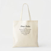 Dance Teacher Tote Bag (Voorkant)