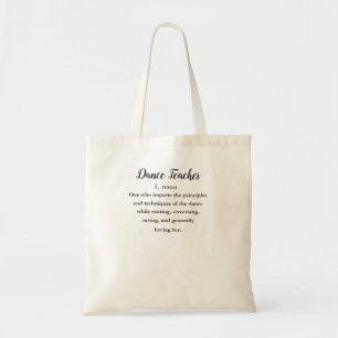 Dance Teacher Tote Bag