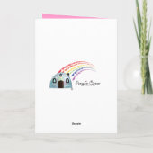 Dance Teacher Valentijnsdag Kaart (Achterkant)