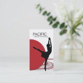 Dance Teacher Visitekaartje (Staand voorkant)