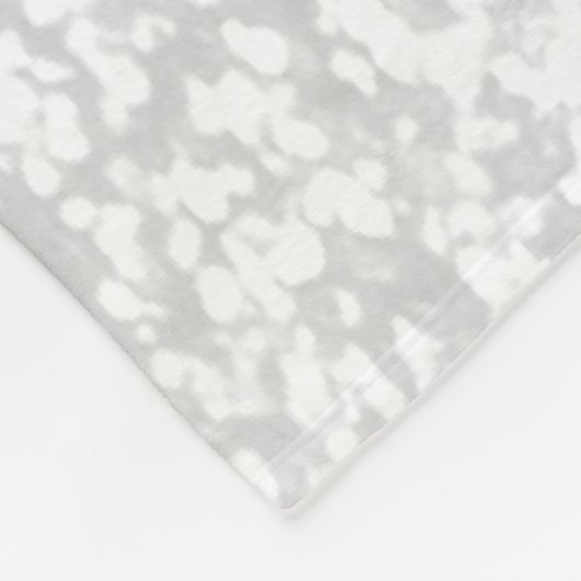 Dance Team Black, White en Gold Fleece Blanket (Hoek)