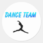 Dance Team Sticker (Voorkant)