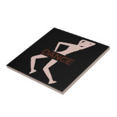 Dance Tegeltje (Zijkant)