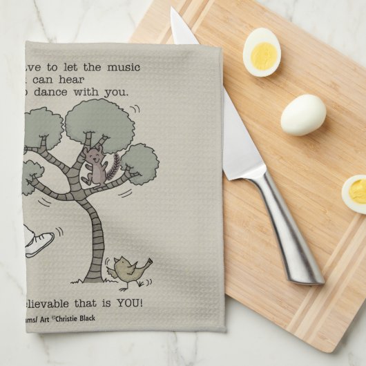 Dance Theedoek (Quarter Fold)