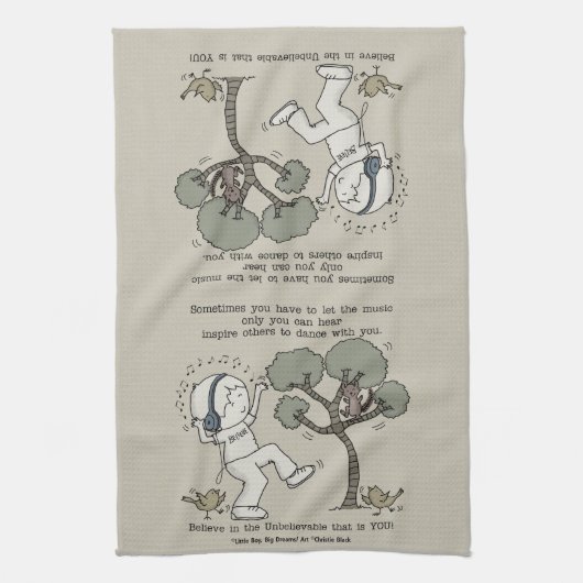 Dance Theedoek (Verticaal)