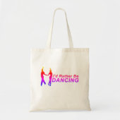 Dance Theme Tote Bag (Voorkant)