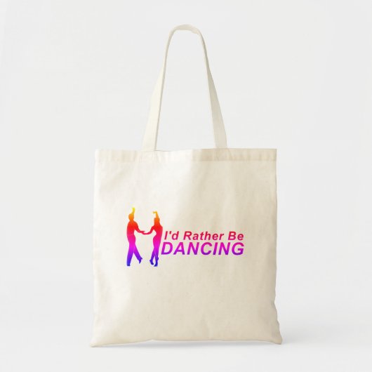 Dance Theme Tote Bag (Voorkant)