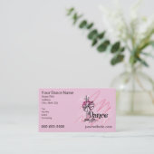 Dance Theme Visitekaartje (Staand voorkant)