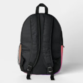 Dance themed Personalized backpack - Ballet Tap Bedrukte Rugzak (Achterkant)