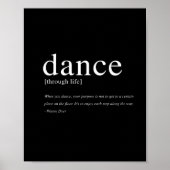 Dance Through Life - 8-inch x10-inch art print (Voorkant)