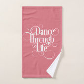 Dance Through Life Bad Handdoek (Handdoek)