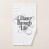 Dance Through Life Bad Handdoek (Handdoek)