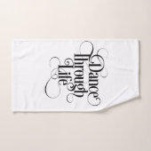 Dance Through Life Bad Handdoek (Handdoek)