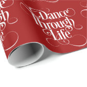 Dance Through Life Cadeaupapier (Rol Hoek)