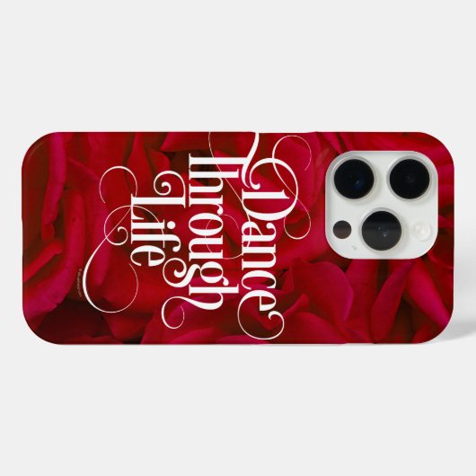 Dance Through Life Case-Mate iPhone Case (Achterkant (horizontaal))