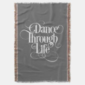 Dance Through Life Deken (Voorkant Verticaal)