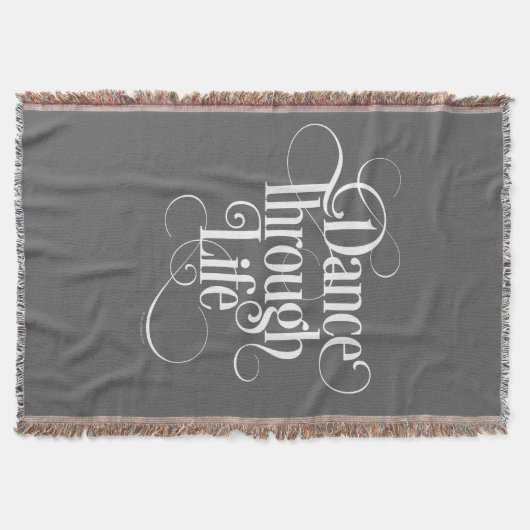 Dance Through Life Deken (Voorkant)