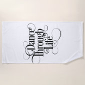 Dance Through Life Strandlaken (Voorkant)