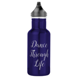 Dance Through Life Water Bottle Overweging Cadea Waterfles