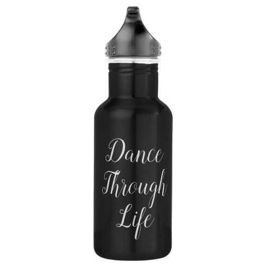 Dance Through Life Water Bottle | Overweging Cadea Waterfles (Rechts)