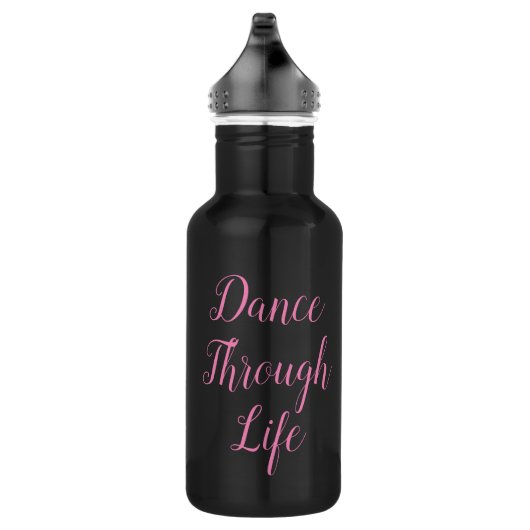 Dance Through Life Water Bottle | Overweging Cadea Waterfles (Rechts)