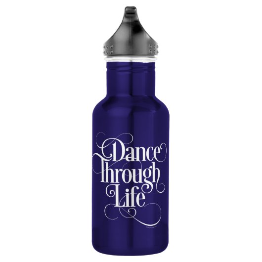 Dance Through Life Waterfles (Rechts)