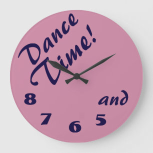 Dance Time Clock Grote Klok
