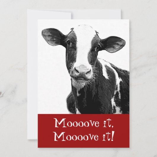 Dance to the Cows come Home - Bachelorette Party Kaart (Voorkant)