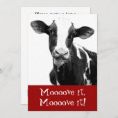 Dance to the Cows come Home - Bachelorette Party Kaart (Voorkant / Achterkant)