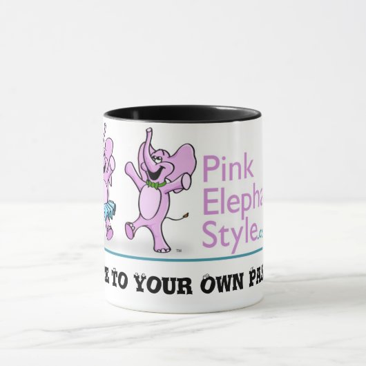 Dance to your own Passion Coffee Mok (Midden)